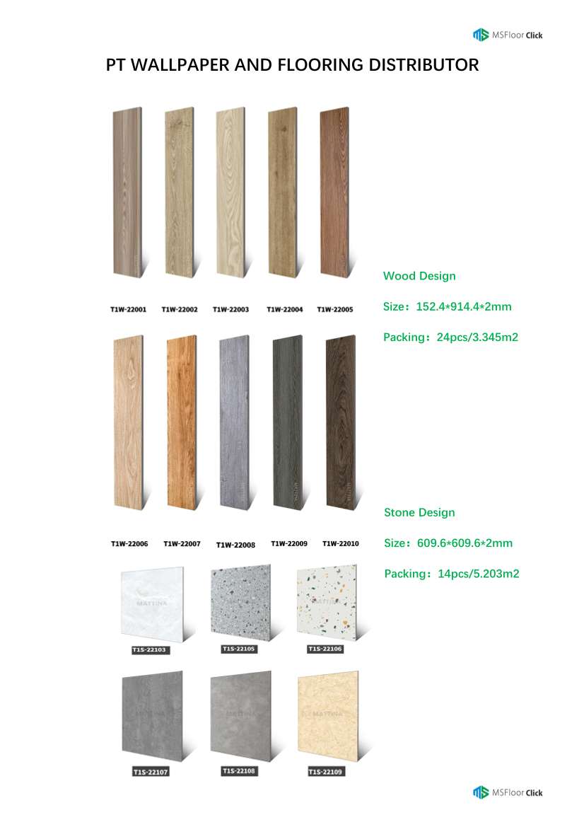 E-Catalog Ms Floor - Vinyl 2 mm, 3 mm dan SPC 4 mm