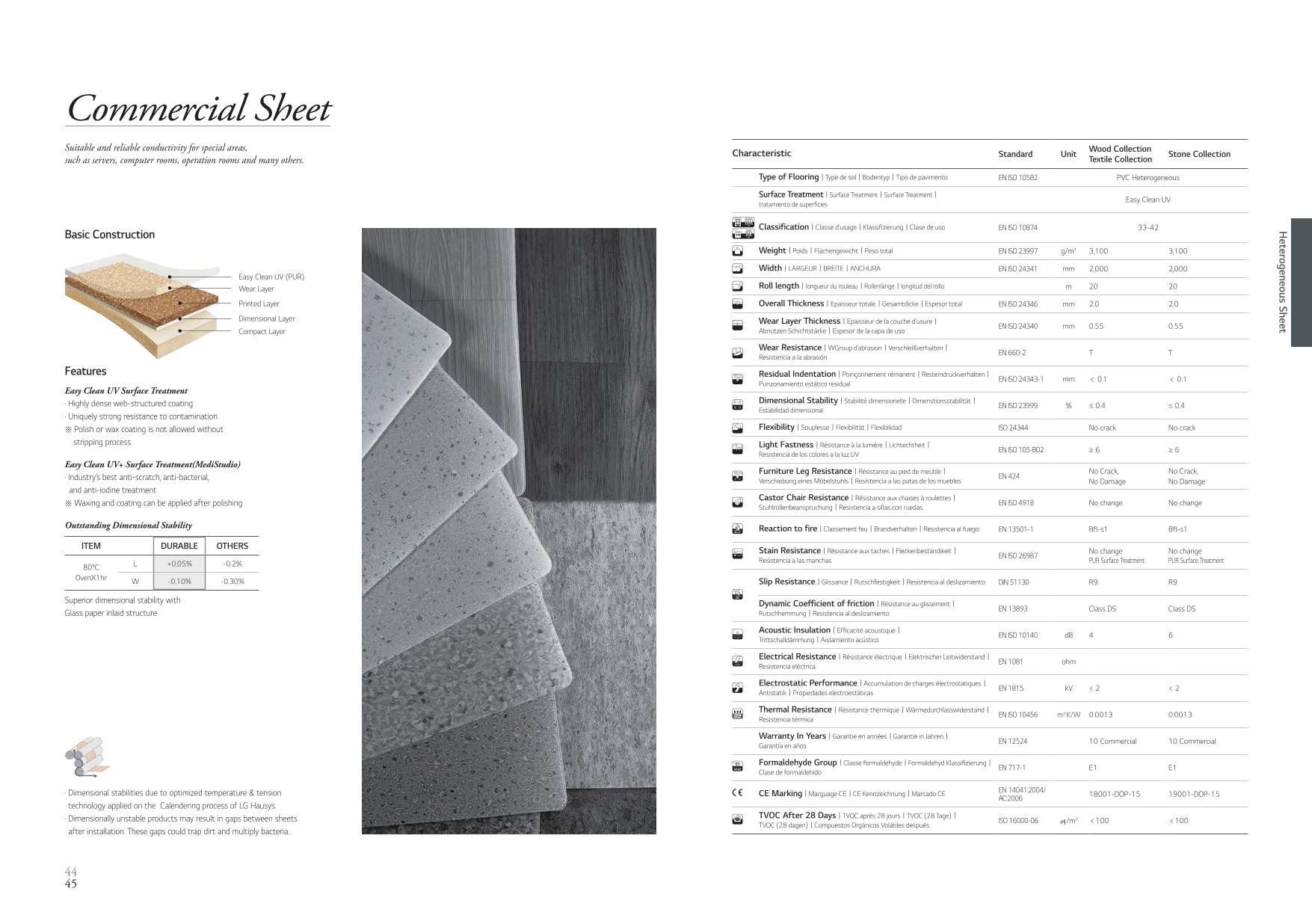 E-Catalog Gerflor - Vinyl Roll Durable