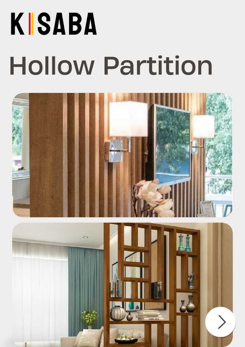 E-Catalog Kisaba - Hollow Partition Indoor Outdoor