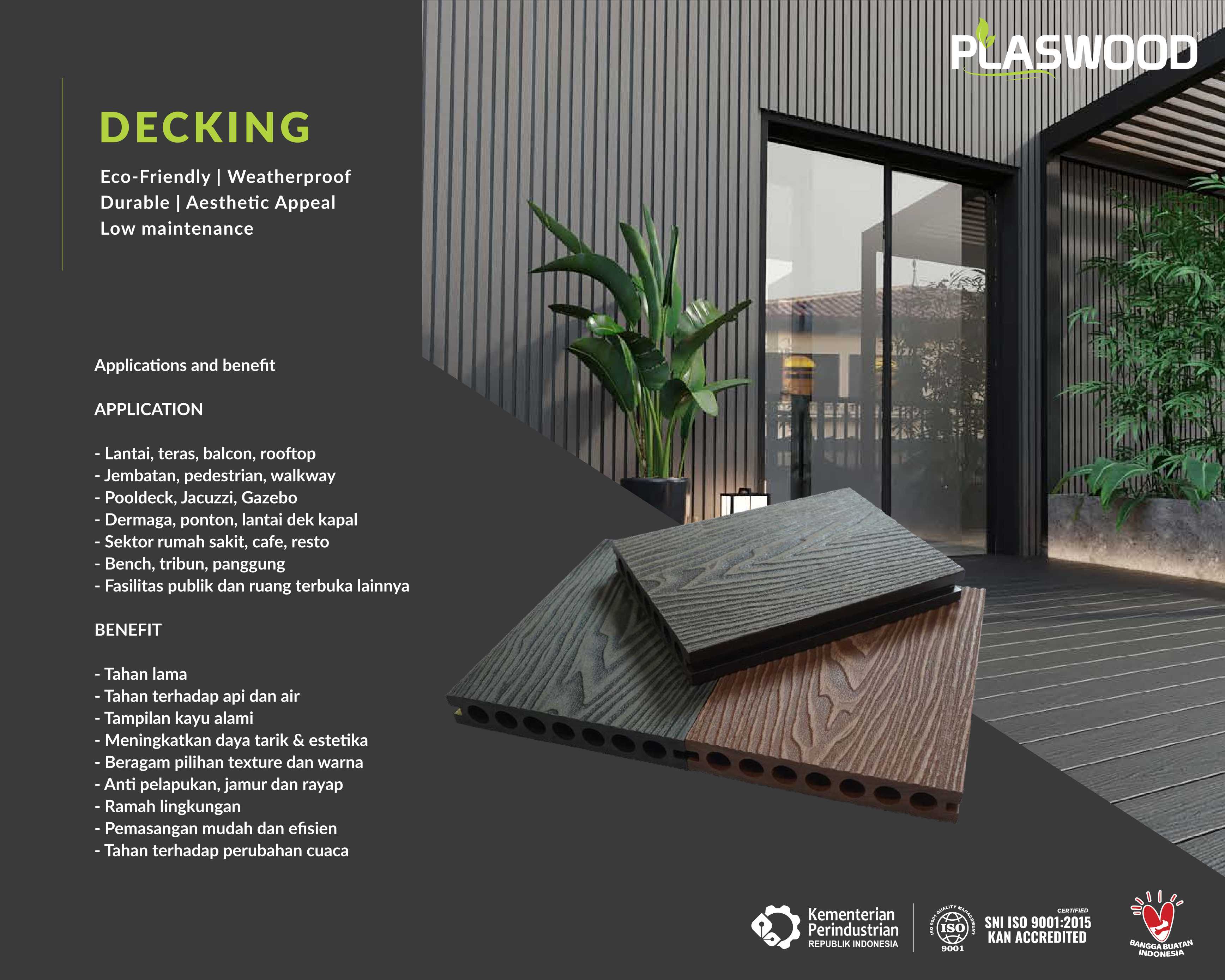 E-Catalog Plaswood - Decking