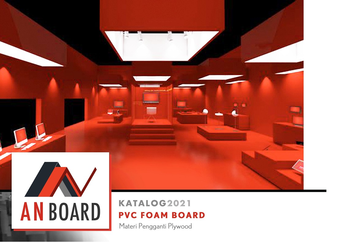 E-Catalog An Board - PVC Putih