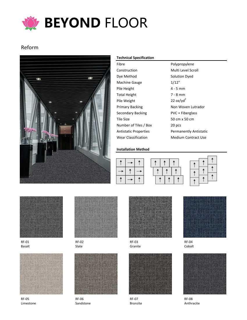 E-Catalog Beyond - Carpet Reform
