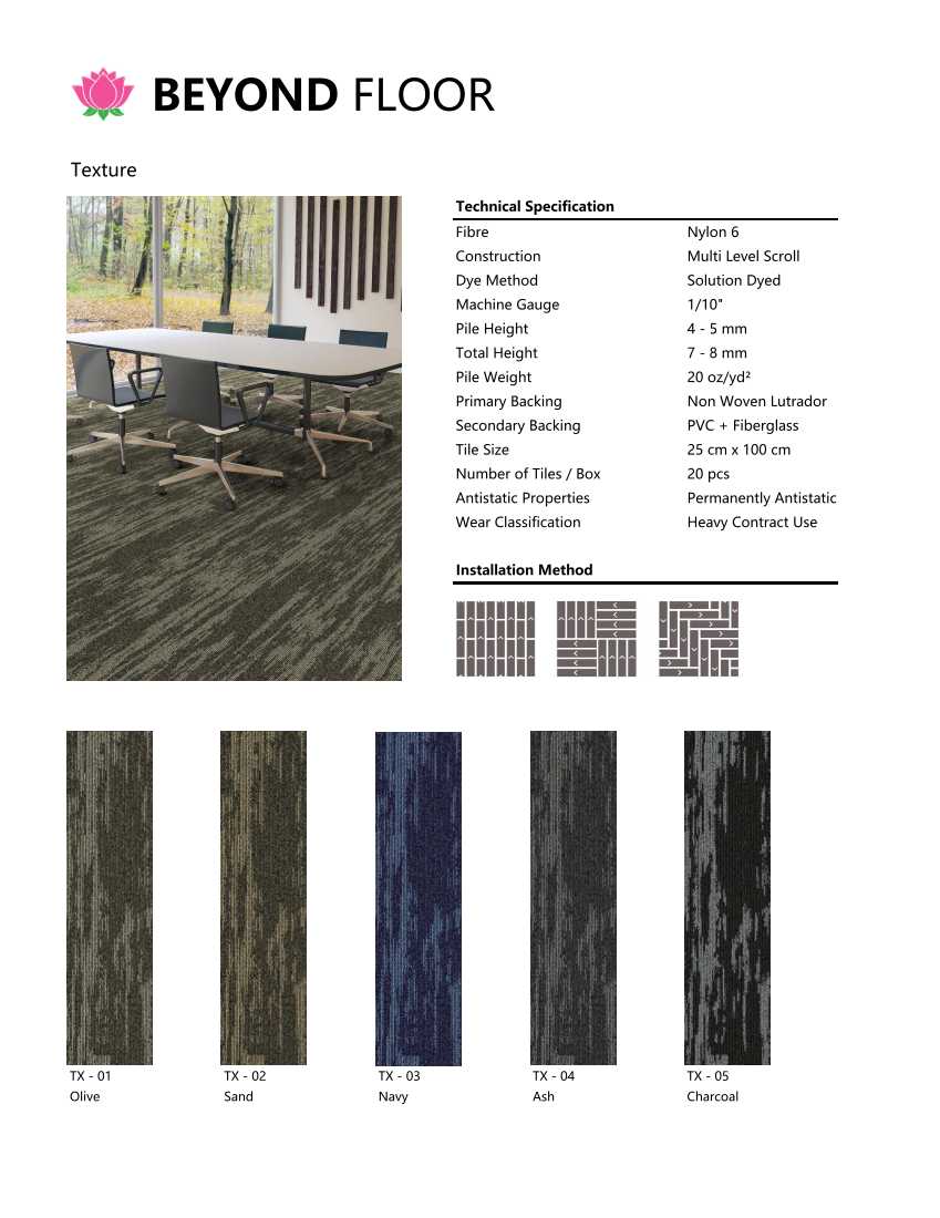 E-Catalog Beyond - Carpet Texture