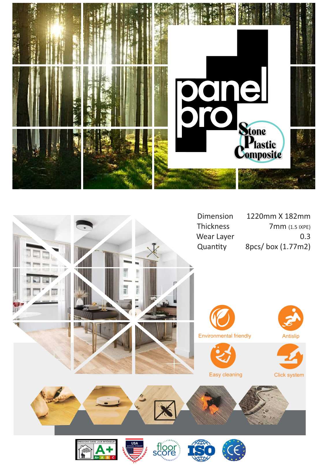 E-Catalog Ufloor - SPC 7 mm (Panel Pro)