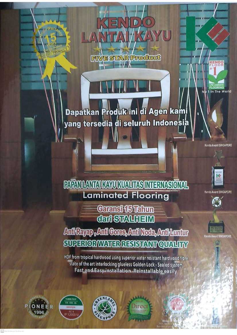 E-Catalog Kendo - Parquet