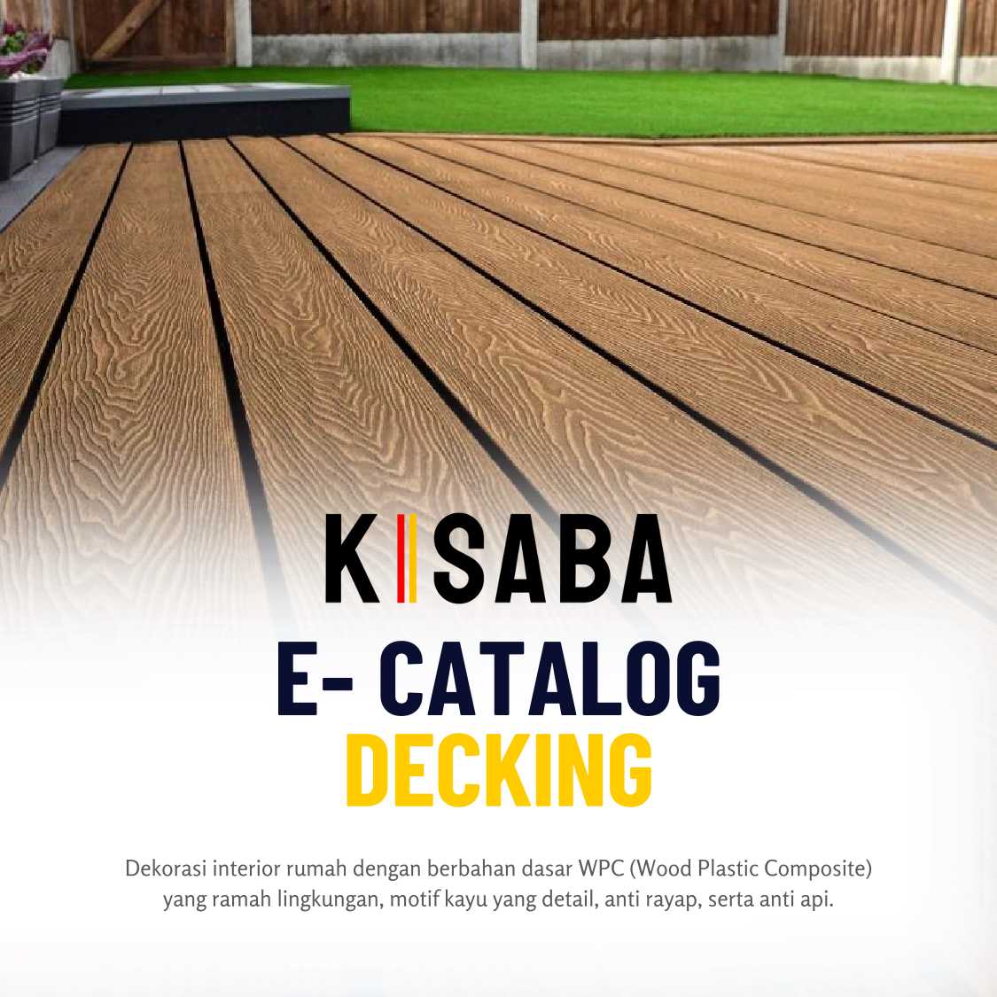 E-Catalog Kisaba - WPC Decking Update
