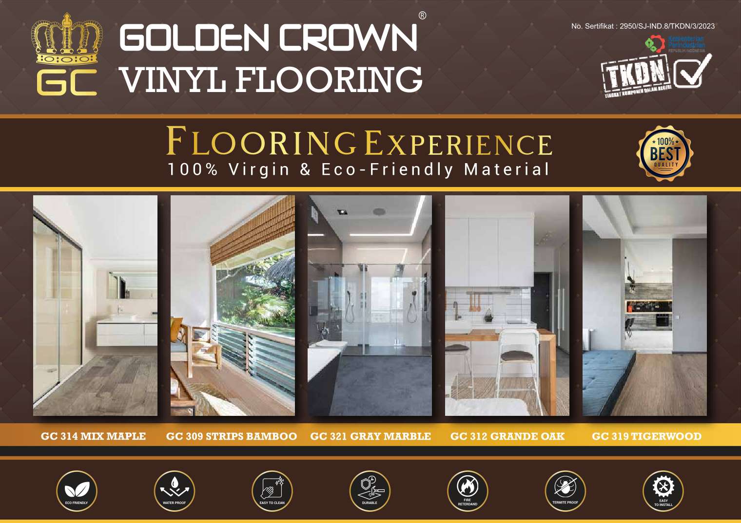 E-Catalog Golden Crown - Vinyl (Share)
