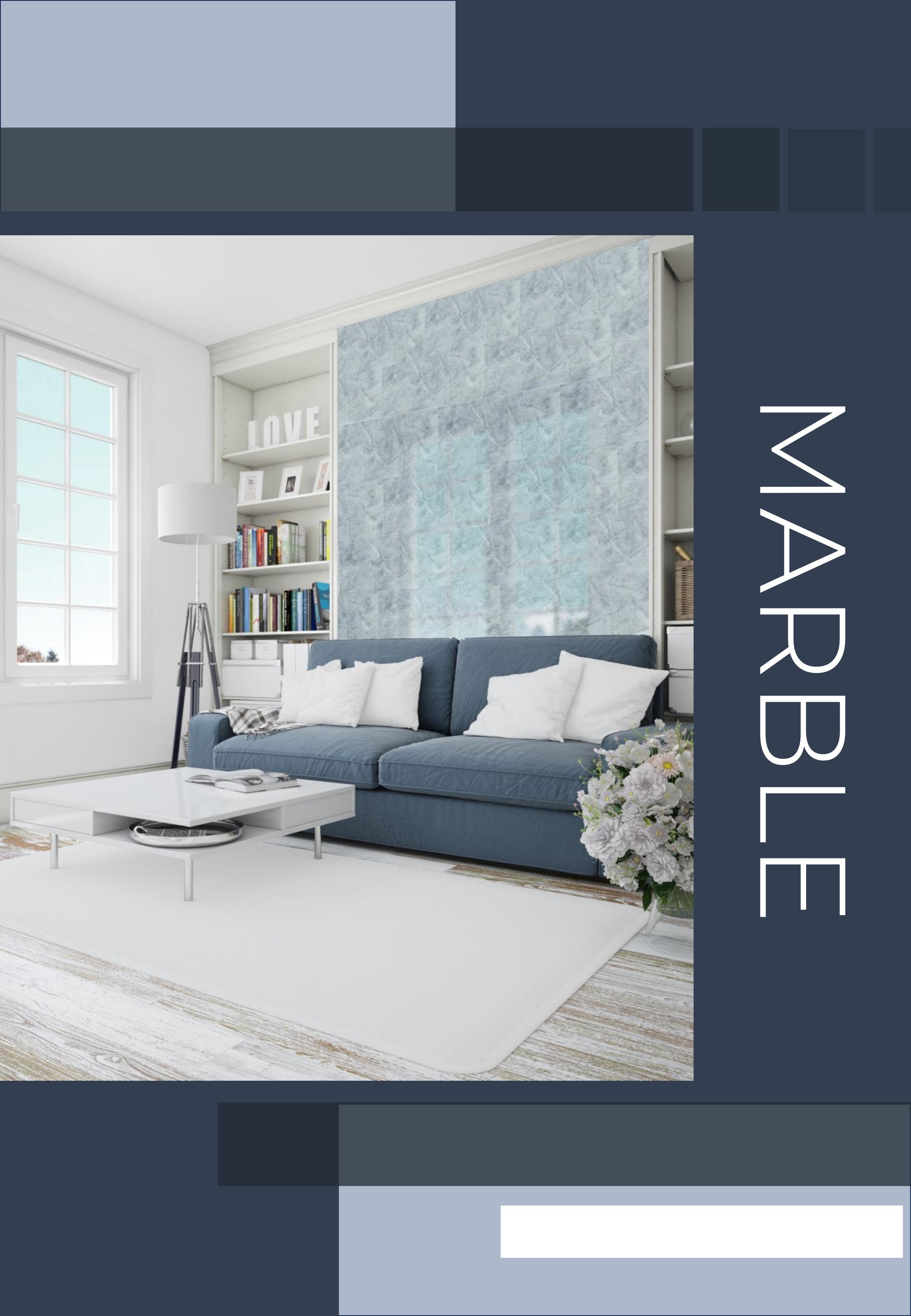 Catalog Motto - Marble Sticker