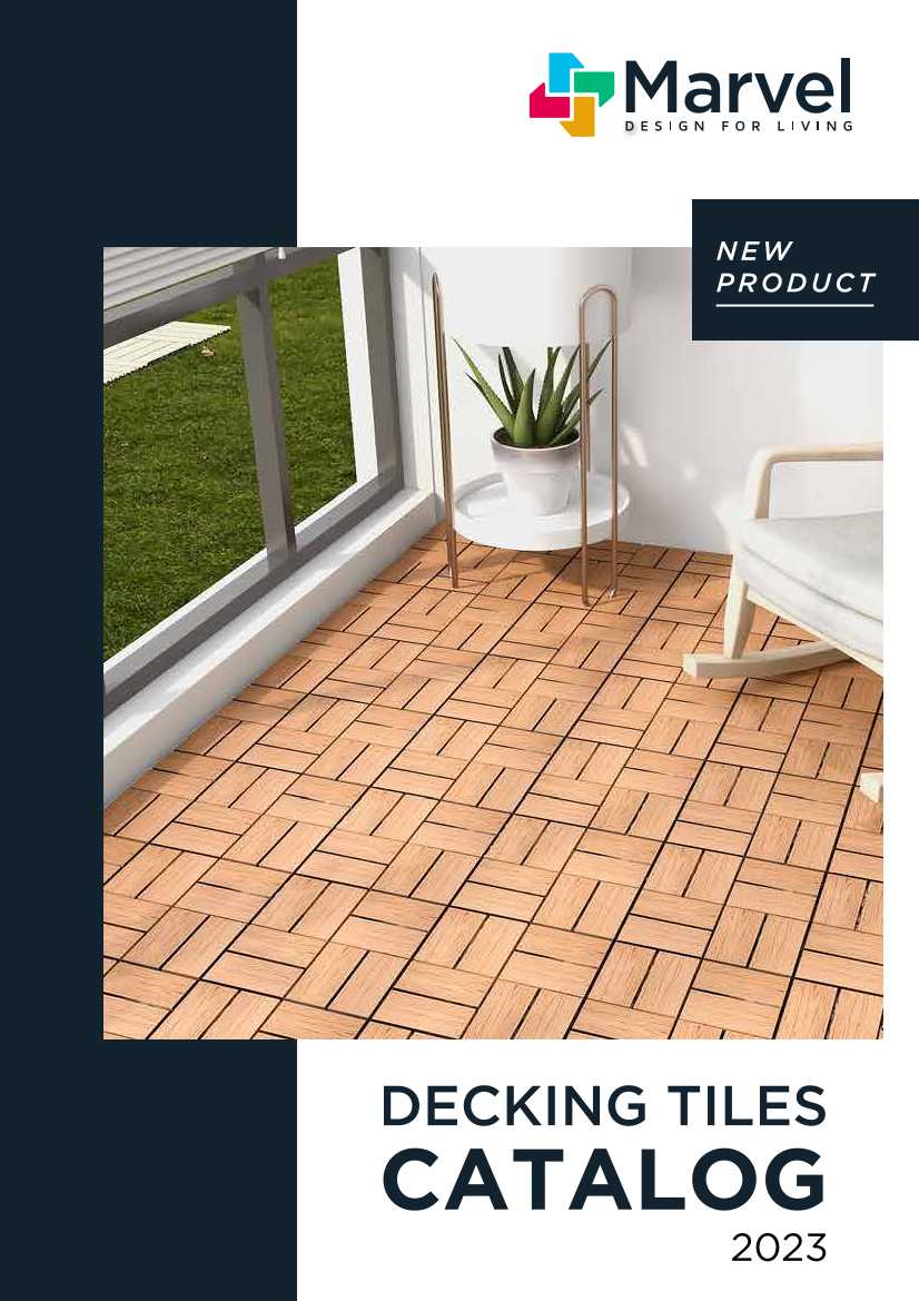 E-Catalog Marvel - Decking Tile